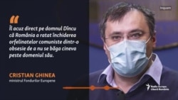 Acuzațiile ministrului Ghinea