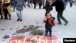 Centar Sarajeva, 2. novembar 1995.