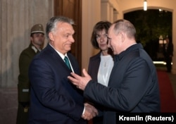 Новый друг лучше старых двух? Владимир Путин и Виктор Орбан на переговорах в Будапеште 30 октября 2019 года