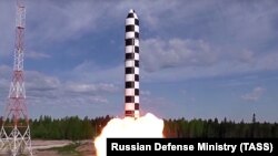 Випробування ракети «Сармат» у Росії, архівне фото