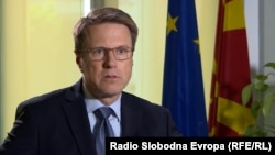 Ambasadori i BE-së në Maqedoni, Samuel Zhbogar.