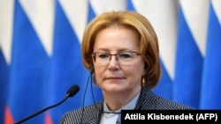 Russian Health Minister Veronika Skvortsova (file photo)