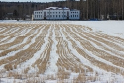 Белый дом в финской Вяртсиля