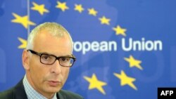 Stefano Sannino tokom jedne od posjeta BiH