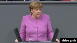 Германската канцеларка Ангела Меркел. 