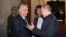 Vlagyimir Putyin orosz elnök Orbán Viktor miniszterelnökkel Budapesten 2019. október 30-án.
