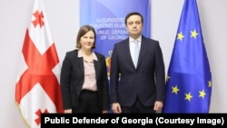 Эксперт Московского механизма ОБСЕ Патриция Гржебык встретилась с Народным защитником Леваном Иоселиани - 17 февраля 2026 года