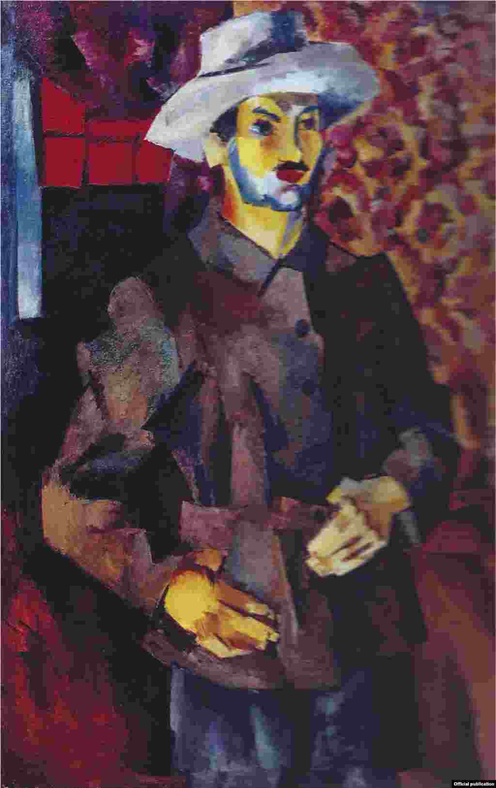 Robert Falk, Autoportret, 1917.