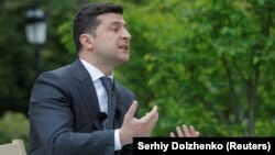 Ուկրաինայի նախագահ Վլադիմիր Զելենսկին, 20-ը մայիսի, 2020թ.