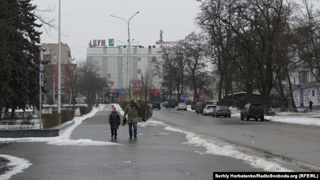У центрі Краматорська, лютий 2026 року