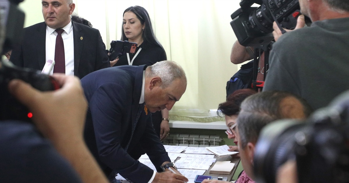 სომხეთში საპარლამენტო არჩევნები ჩატარდა