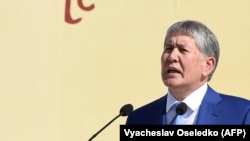 Kyrgyz President Almazbek Atambaev is constitutionally barred from running for a second term, though critics fear he is trying to continue in power.