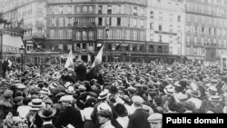 Rezerviști la Paris, începutul Primului Război Mondial