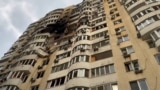 Kyiv Pounded By Massive Russian Drone, Missile Strikes video grab 2