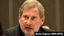 EU Enlargement Commissioner Johannes Hahn called the delay "unfortunate." (file photo)