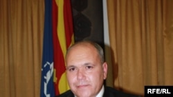 Macedonia - Zoran Konjanovski, Minister of defence, Skopje, 4Dec2009