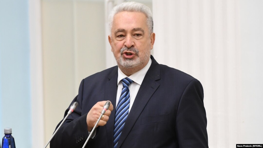 Premijer Crne Gore Zdravko Krivokapić 