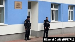 A police station in the Bosnian city of Bosanska Krupa, where the Russian citizen was arrested. (file photo)