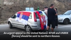 Serbs Block Border As Kosovo Cracks Down On Parallel Municipalities