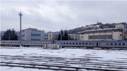 Платформа №3 на севастопольском железнодорожном вокзале