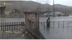 Паводки в Алтайском крае, село Соловьиха