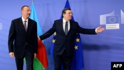 Jose Manuel Barroso və prezident İlham Əliyev 