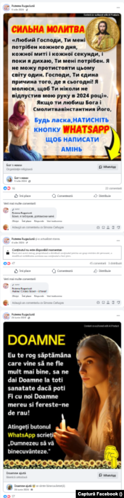 În decurs de câteva zile, pe aceeași pagină de Facebook apar postări în română și sârbă.