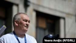 Predsednik Saveza samostalnih sindikata Srbije Ljubisav Orbović