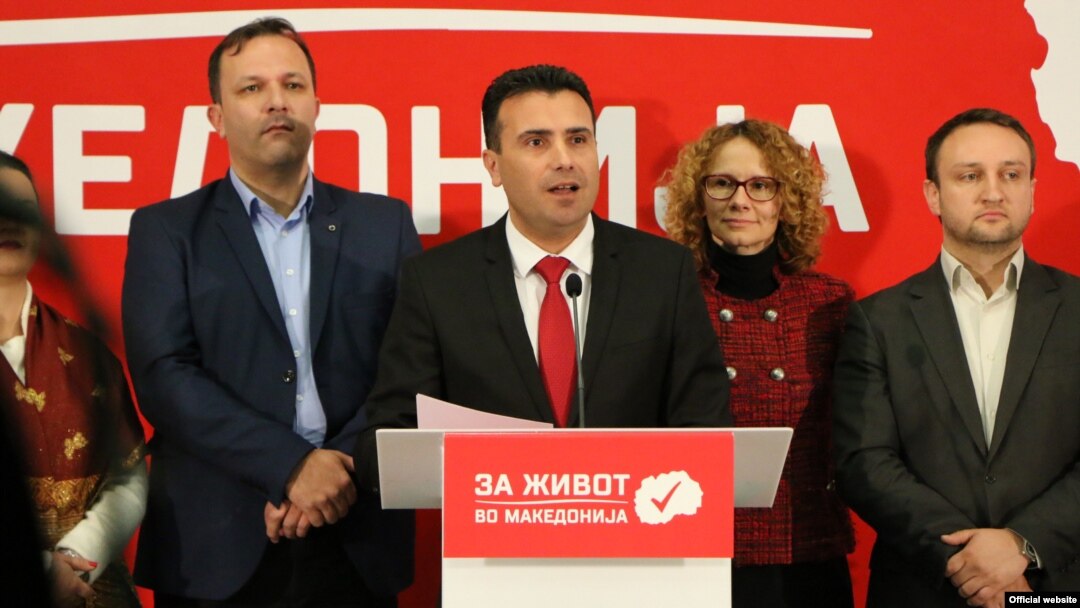 SDSM leader Zoran Zaev