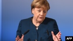 Angela Merkel , Mönhen,18 fevral 2017
