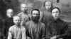 Stepan Ivanovich Karagodin (center) was executed in 1938 after being deemed a Japanese spy amid dictator Josef Stalin's Great Terror.