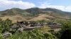 ARMENIA -- A view shows a house, which locals said was damaged during a recent shelling by Azerbaijani forces, in armed clashes on the border between Azerbaijan and Armenia, in the village of Aygepar, Tavush Province, July 15, 2020