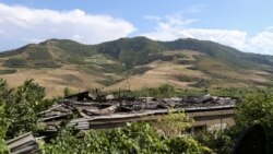 Armenia -- A view shows a house which locals said was damaged during a recent shelling by Azerbaijani forces in the village of Aygepar, Tavush Province, July 15, 2020.