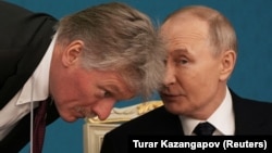 Ռուսաստանի նախագահ Վլադիմիր Պուտին և Կրեմլի խոսնակ Դմիտրի Պեսկով, արխիվ