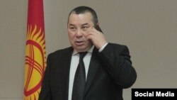 Бишкек мэринин милдетин аткаруучу Балбак Түлөбаев. 