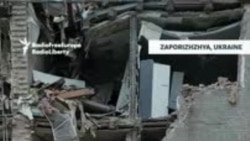 Aftermath Of Deadly Russian Strike On Zaporizhzhya