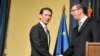 Sebastijan Kurc and Aleksandar Vučić u Beogradu, 9. februara