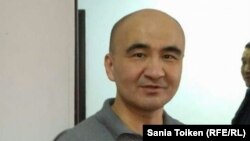 Гражданский активист Макс Бокаев, приговоренный к пяти годам тюрьмы после митинга в Атырау против инициированной властями земельной реформы. 