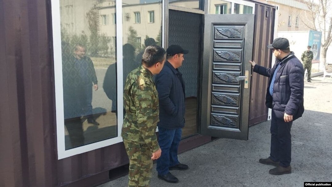 Бухорода турар жойга мослаштирилган контейнерлар (иллюстратив сурат)
