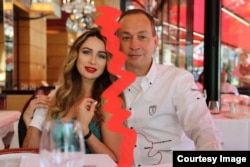 Александр Шестун и его жена Юлия. Фотография из группы во "ВКонтакте" "Подслушано Серпухов"