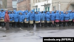 Жаночая калёнія ў Гомлі, архіўнае фота