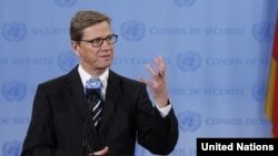 Germain Foreign Minister Guido Westerwelle