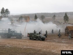 Рэканструкцыя баявых дзеяньняў на «Лініі Сталіна»