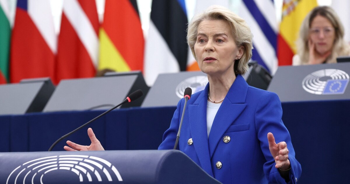 Урсула фон дер Ляєн про мирний процес в Україні та підтримку Європи