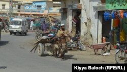 Pamje e një rruge në Turbat të Baloçistanit në Pakistan