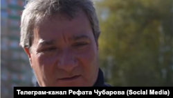 Крымскотатарский музыкант Рустем Бари, скриншот фото из телеграм-канала Рефата Чубарова