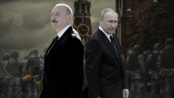 President of Azerbaijan Ilham Aliyev and Russian President Vladimir Putin (composite image)
