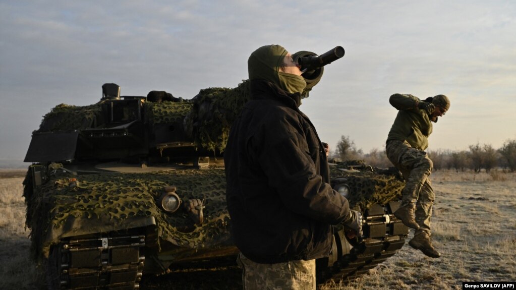Танкісти 33-ї окремої механізованої бригади Сухопутних військ України беруть участь у польових навчаннях, жовтень 2024 року