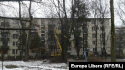 Moldova - buildings, Chisinau, 26 January 2015