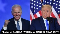 Voturile continuă să fie numărate în alegerile prezidențiale americane, în care se confruntă democratul Joe Biden și republicanul Donald Trump. 4 noiembrie 2020.